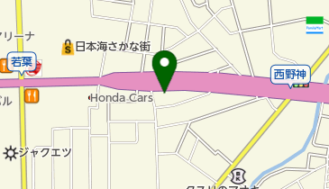 ブルーウイングの地図画像