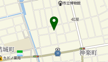 株式会社杉原ふとん店 相生町本店の地図画像