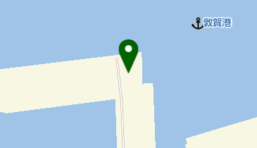 敦賀港CFSの地図画像