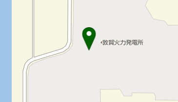 北陸電力株式会社 敦賀火力発電所、見学に関するお問合せの地図画像