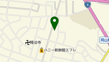 奥野動物病院の地図画像