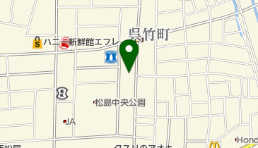 ブール呉竹店の地図画像