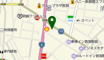 明治安田生命敦賀営業所の地図画像