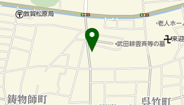 松原庵本店の地図画像