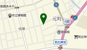 服匠中井の地図画像