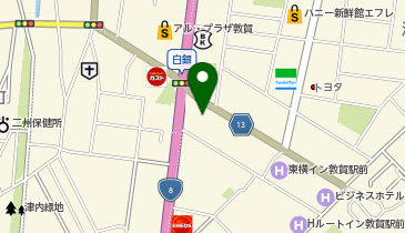 プラージュ敦賀店の地図画像