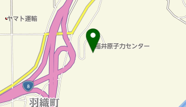 福井県 原子力環境監視センターの地図画像