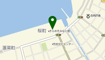 敦賀市役所 きらめきみなと館の地図画像
