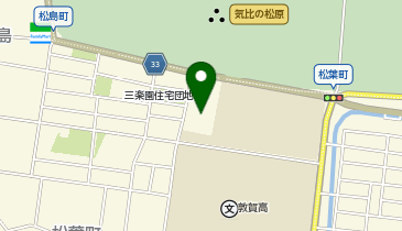 敦賀市役所 市立体育館の地図画像