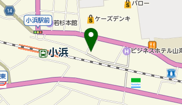 日本電測機株式会社小浜出張所の地図画像