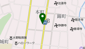 松井洋品店の地図画像