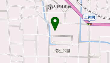 三浦織物株式会社の地図画像