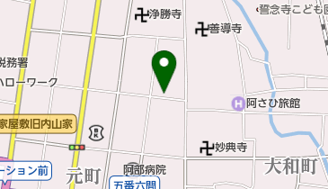 幅岸家具店の地図画像