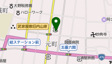 港屋家具センターの地図画像