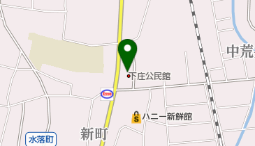 大野市 下庄公民館の地図画像