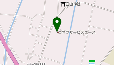 コマツサービスエース株式会社大野店の地図画像