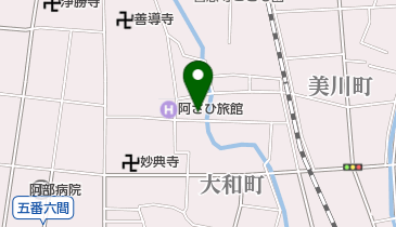 泉脇クリーニング店の地図画像