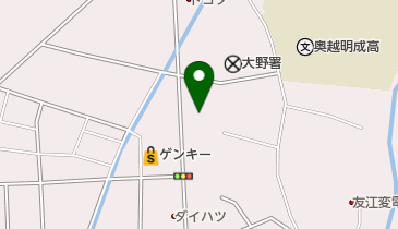 株式会社黒川クリーニング社 大野支店の地図画像