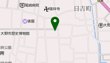 いしだ呉服店の地図画像