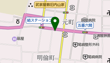 安土茶舗の地図画像