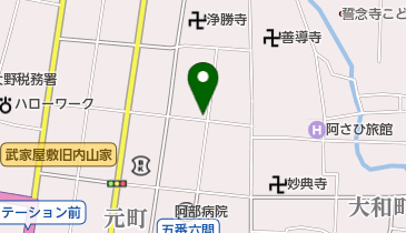 芦原ネーム店の地図画像