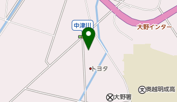 福井トヨペット株式会社大野店の地図画像