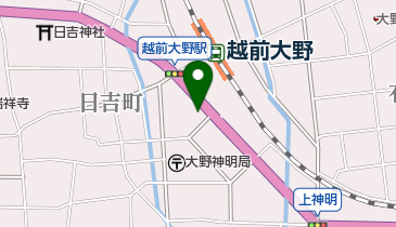 益茂証券株式会社大野支店の地図画像