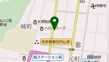 砂子整骨院の地図画像