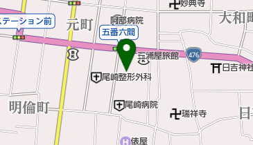 キッチンにしがわの地図画像