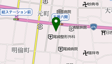 オモチャのやまだの地図画像