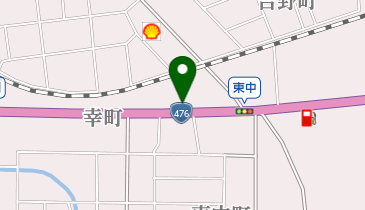 北川美容室の地図画像