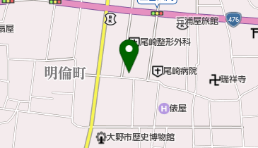 正津美容院の地図画像