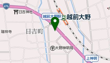 住友生命保険相互会社福井支社大野支部の地図画像