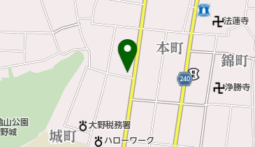 勝森プロパンガスの地図画像
