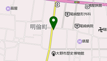 カミヤ理容店の地図画像