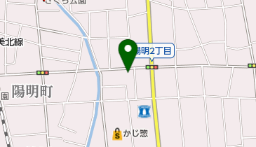 ギンザ理容室の地図画像