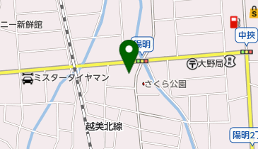 田野屋の地図画像