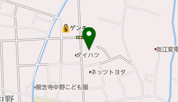 北陸労働金庫 大野支店の地図画像