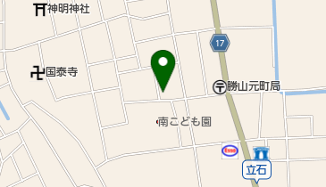 横山タイプ印刷所の地図画像