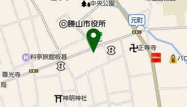 とちき整体院の地図画像