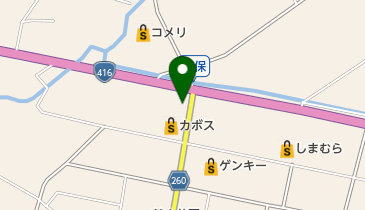 ウサミオートの地図画像