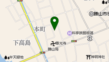 延勝寺の地図画像