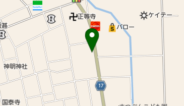 門整骨院の地図画像
