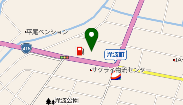 水上タイヤサービスの地図画像