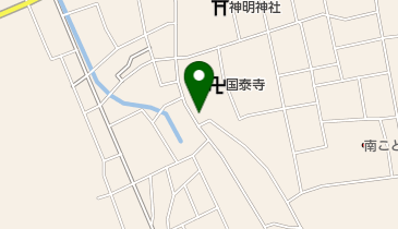 久保指物店の地図画像