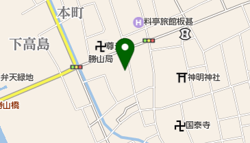 浅見屋造花店の地図画像