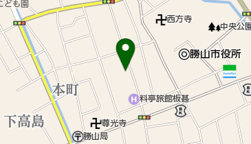 ぜにや洋品店の地図画像