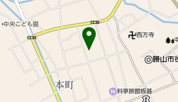 中下理容店の地図画像