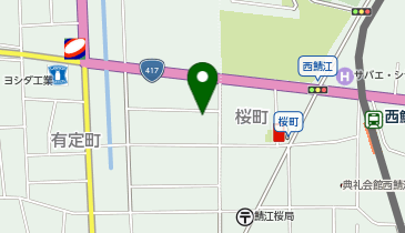 福田施術院の地図画像