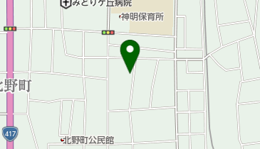 片山クリーニングの地図画像